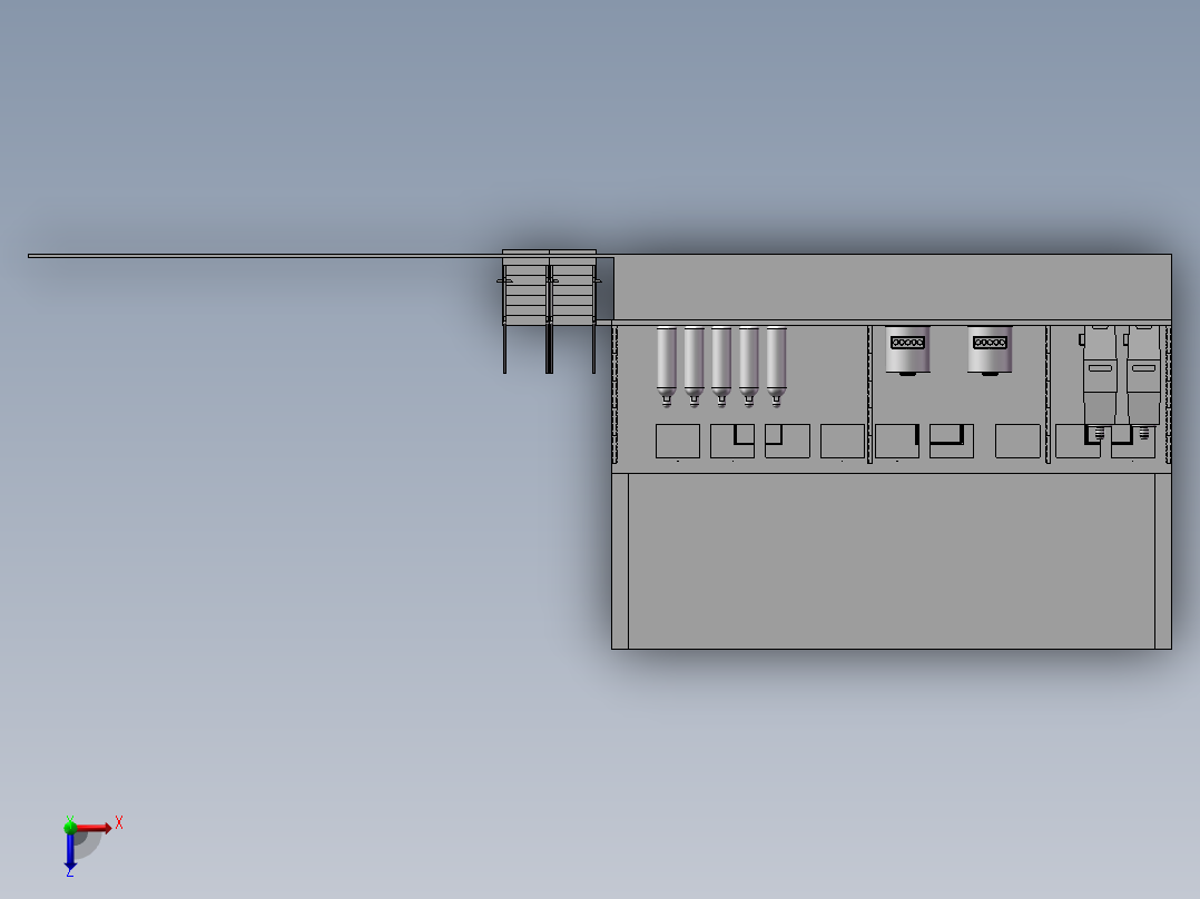 冰激凌生产工厂车间布局图俯视图