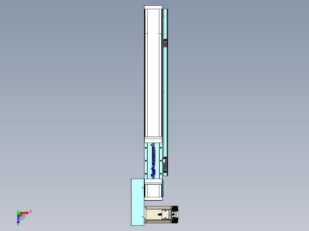 欧规系列-LB6A-L65-S400-BR-ZP40-C3俯视图