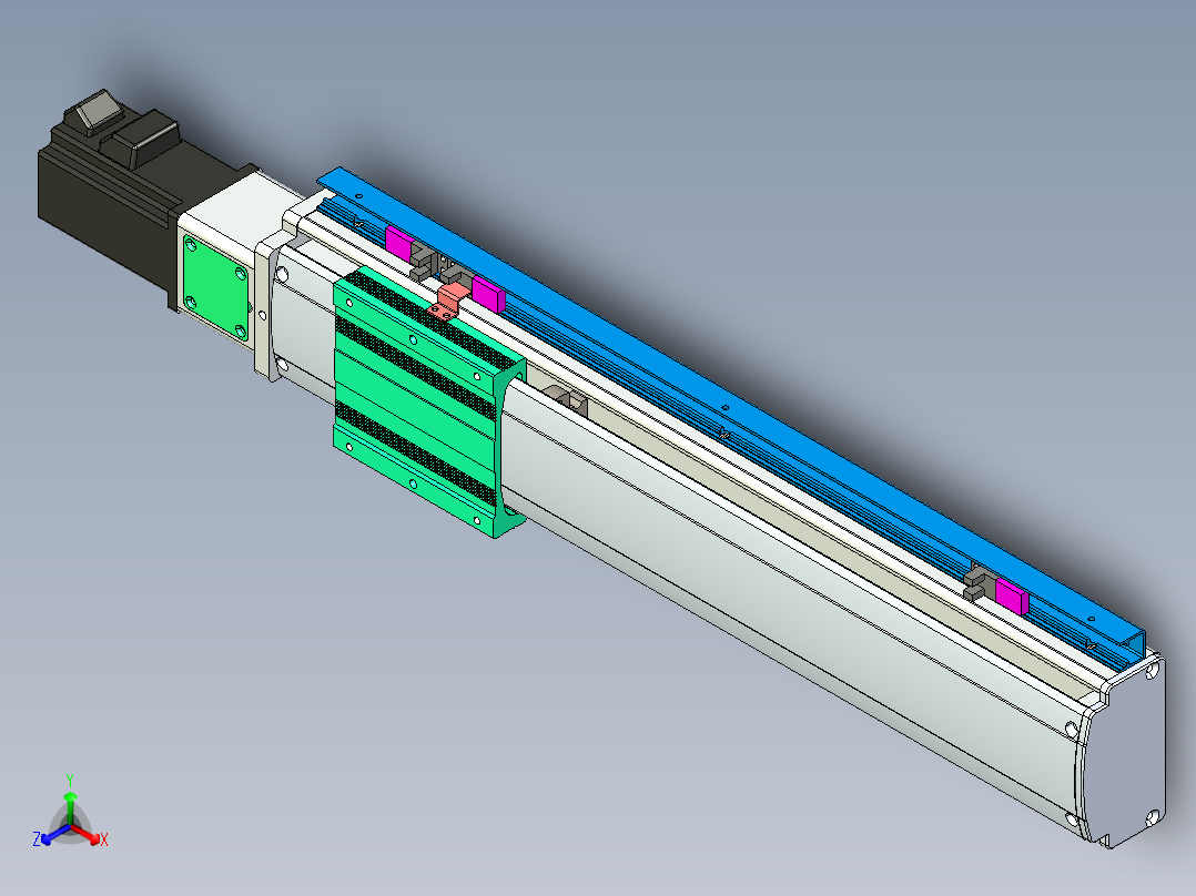 威洛博VF10-L16-C-S350-BC-P40-C4正等轴测图
