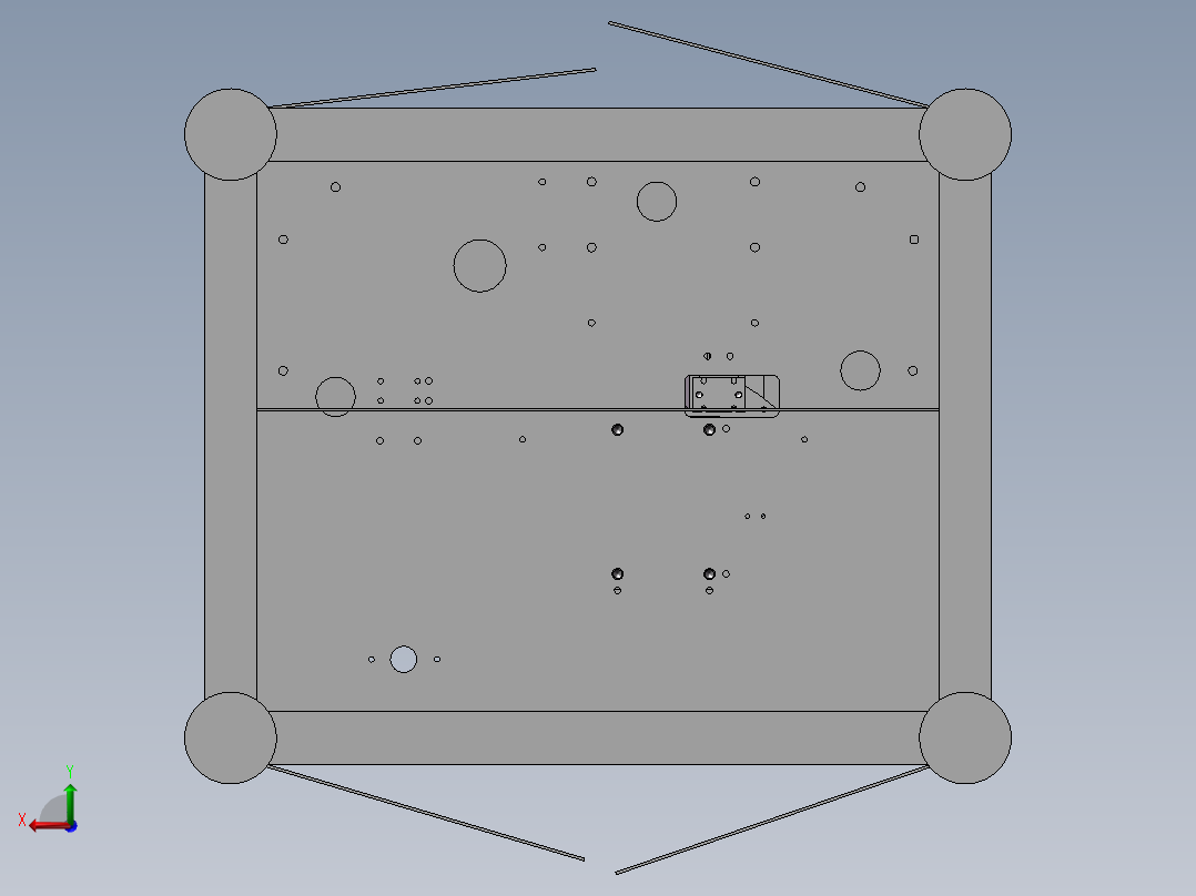 hone USB 外壳自动打孔机后视图