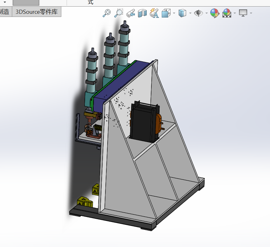 三工位焊接工作台sw18