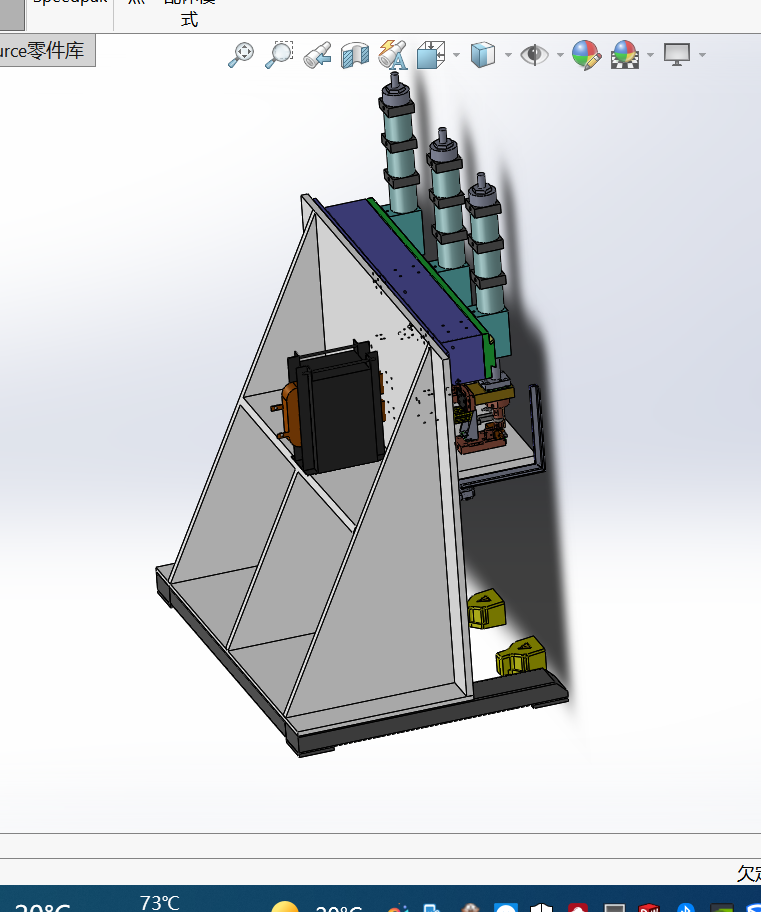 三工位焊接工作台sw18