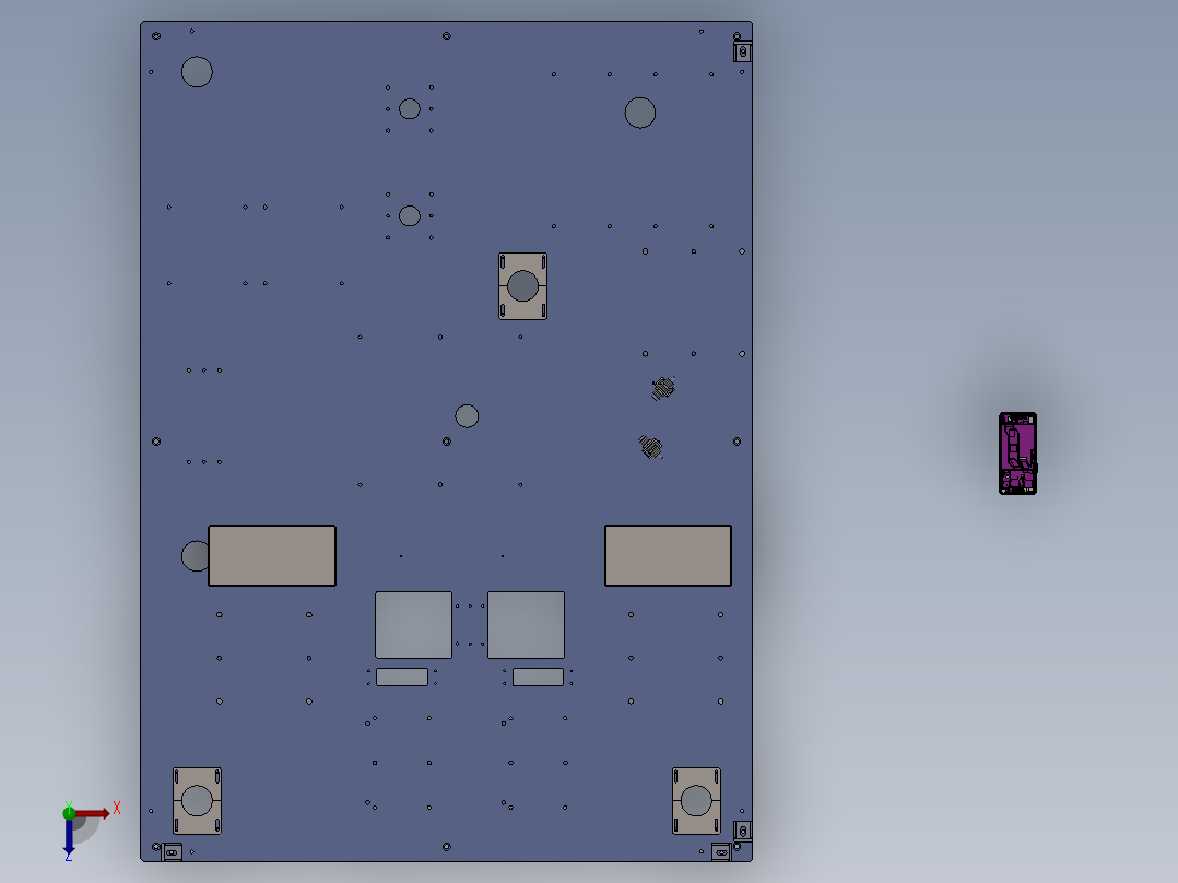 气缸测试分选机sw18可编辑俯视图