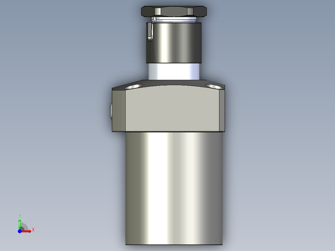 KOSMEKLHS1050-GR-Y30多系列多零件图纸模型前视图