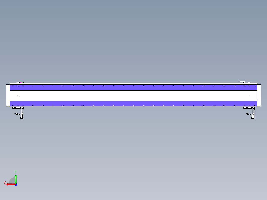 威洛博VL系列直线电机模组-2VL22H1-S2150后视图