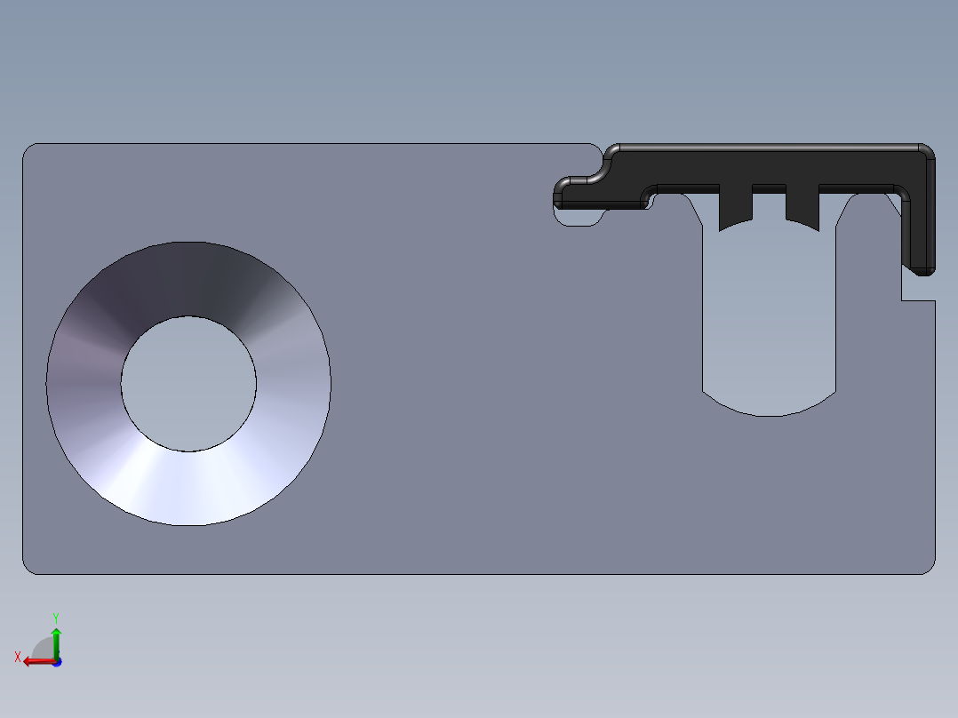 铝型材及其附件8.51.01B-R后视图