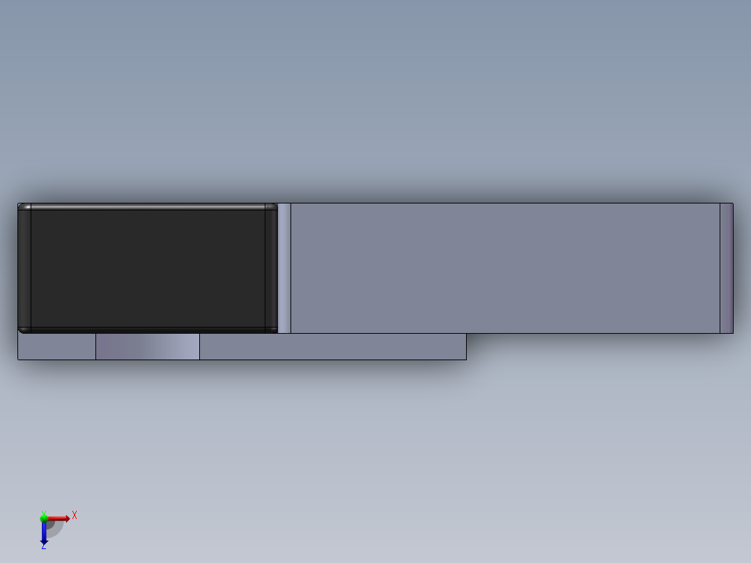 铝型材及其附件8.51.01B-R俯视图