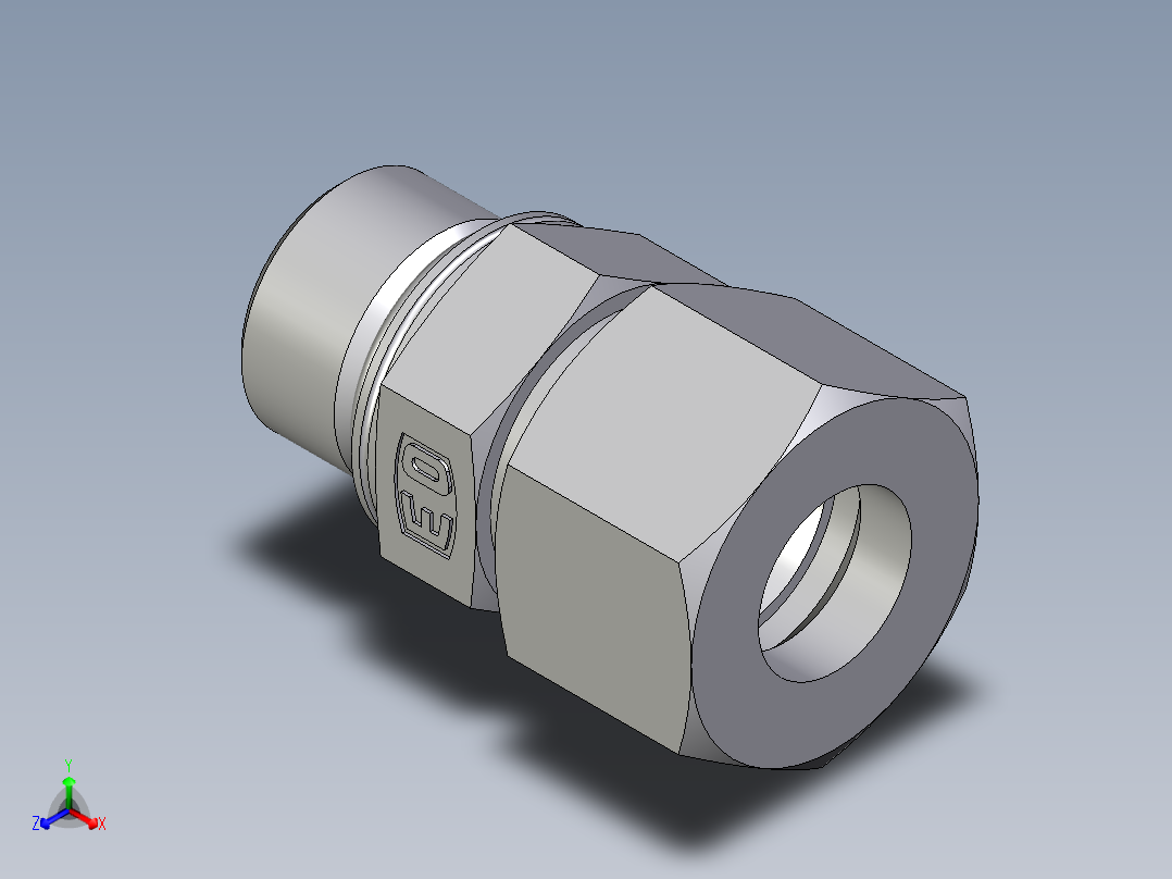 卡套式工业通用硬管接头EO_Male_Stud_connector_GEO16SMCF
