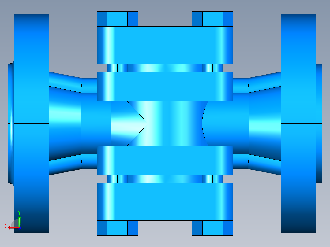阀门模型-DN20___后视图