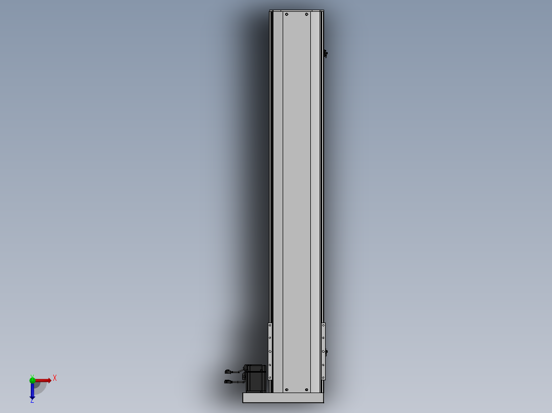 精密模组MY220-T10-1200L-BR-P75B-C4-C俯视图