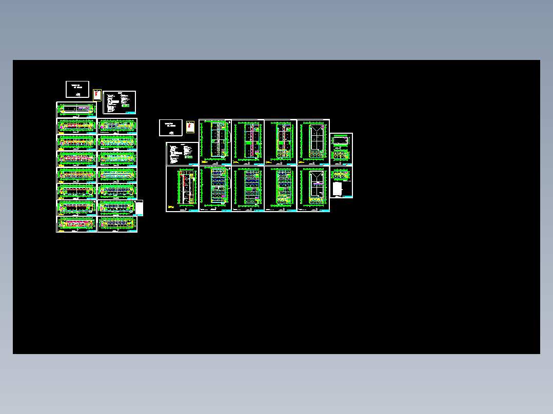 山东省莱芜市某大厦空调通风图