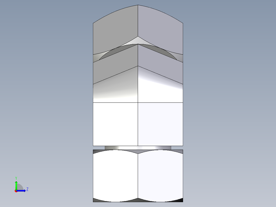 卡套式工业通用硬管接头EO_Swivel_nut_45_deg_elbow_EV30SCF左视图