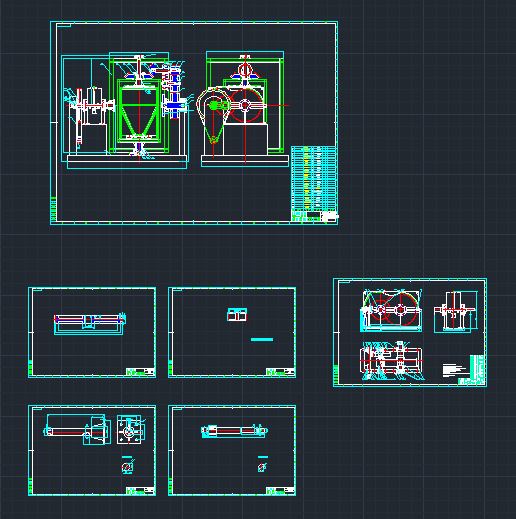 大型物料搅拌机的结构设计