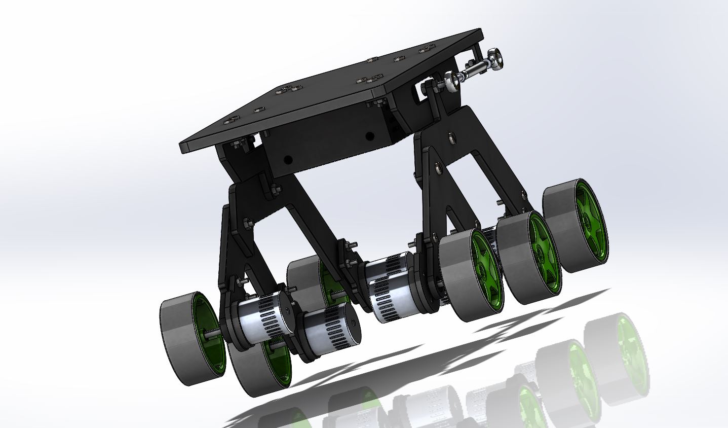 摇臂转向架机构