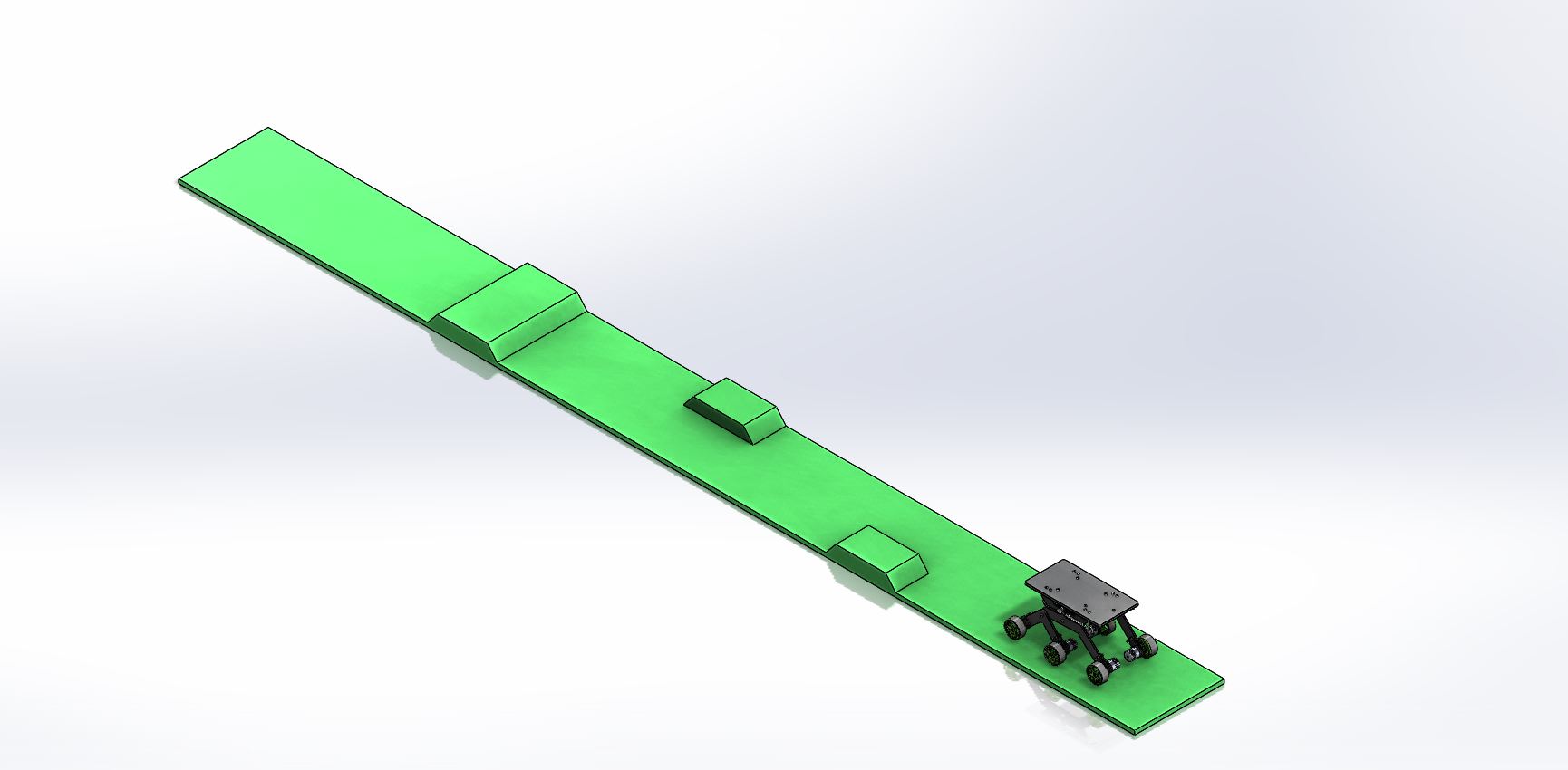 摇臂转向架机构