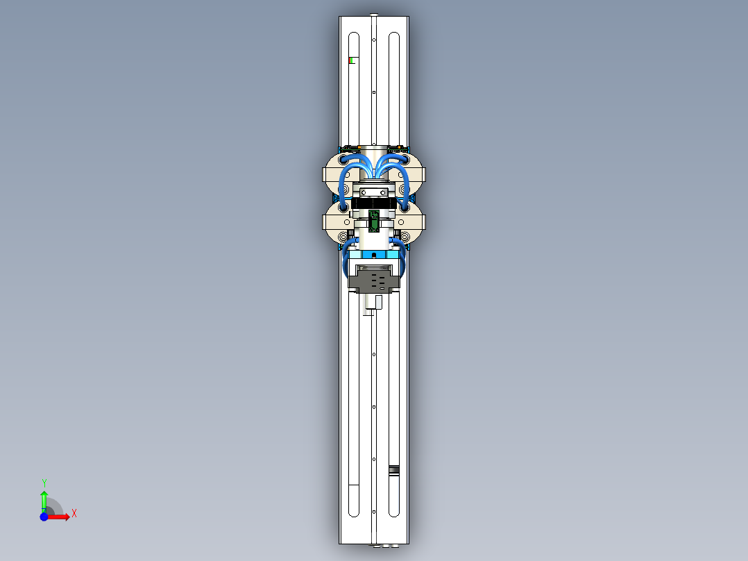 4-axis-robotic-arm-v2 SW STP前视图