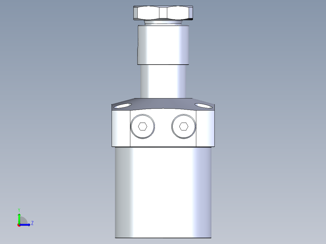 KOSMEKLHA0750-CL多系列多零件图纸模型左视图