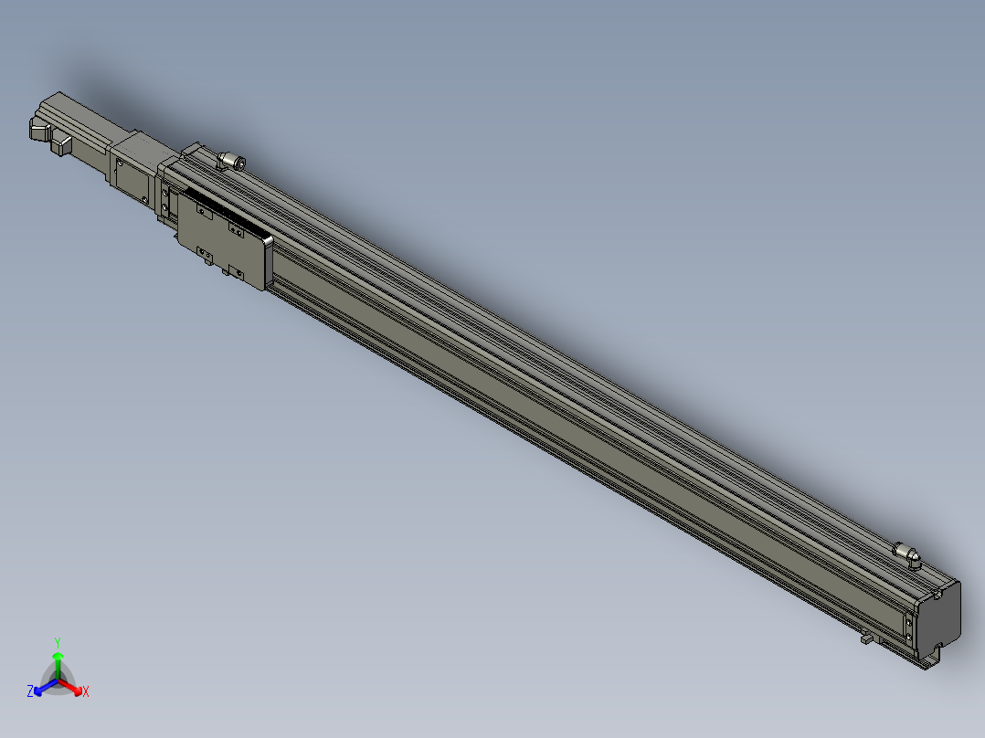 威洛博VC6-S750-BC-P10正等轴测图