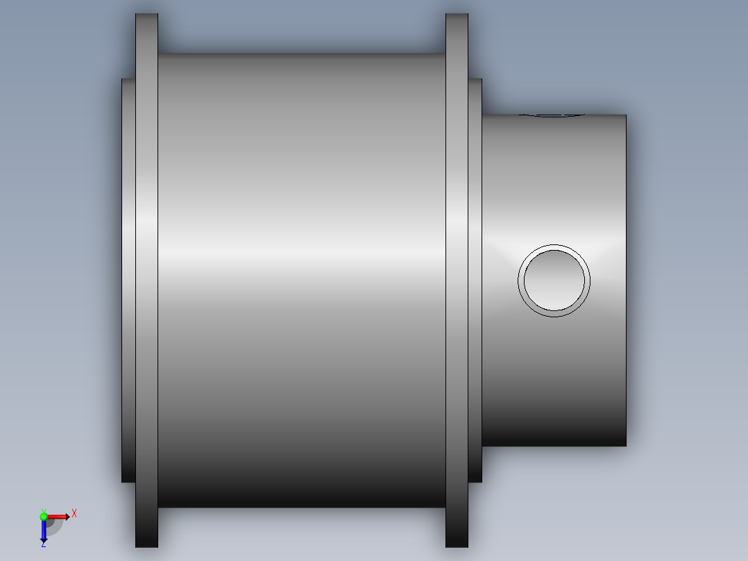 同步轮XLZ20d=14俯视图