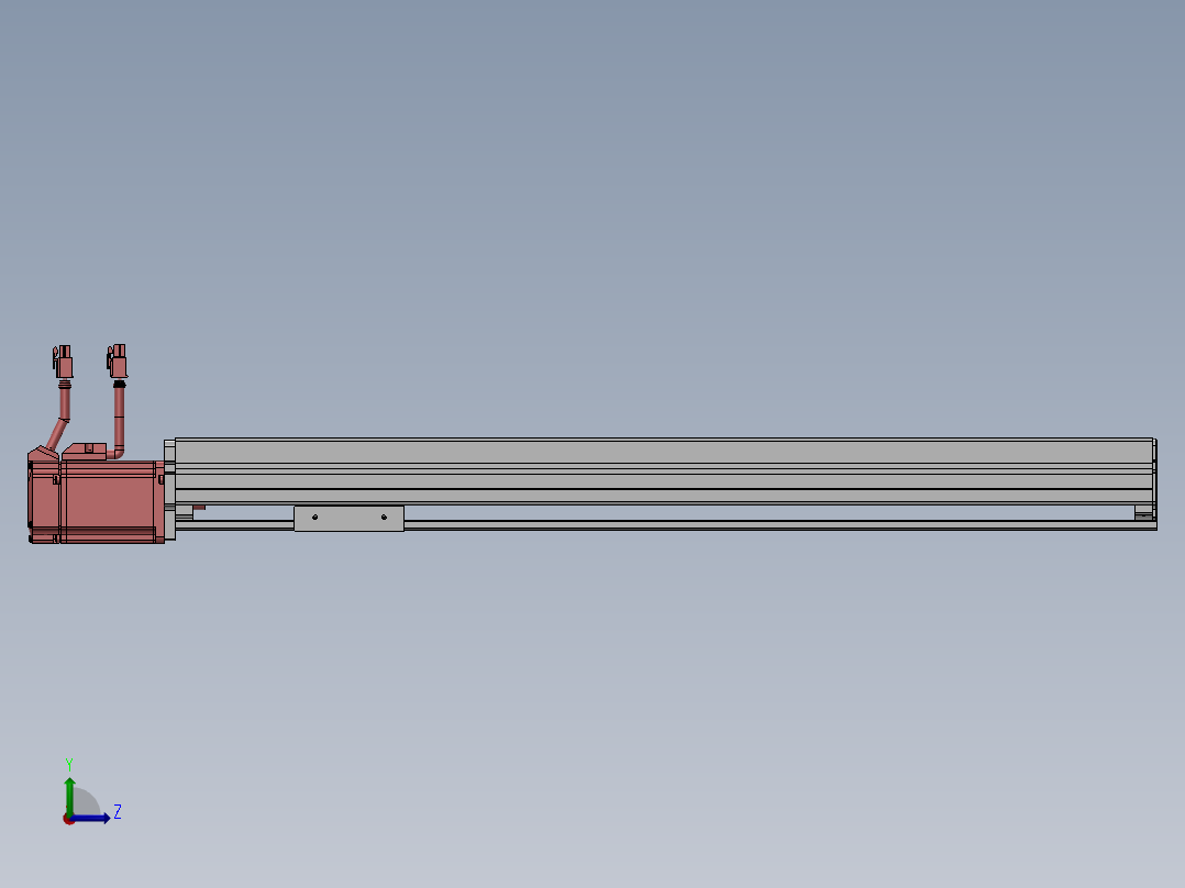 精密模组MY80S-T10-500L-P20B-BC-C4左视图