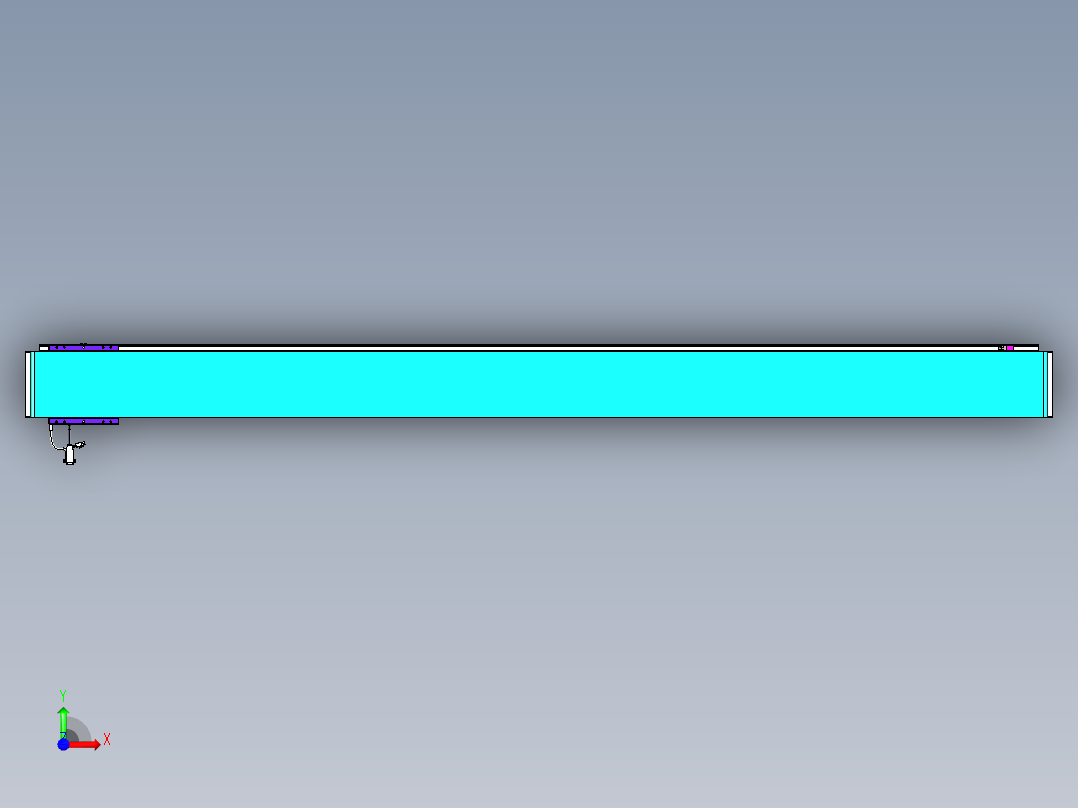 威洛博VL系列3d模型模组VL17E2Y-S2350前视图