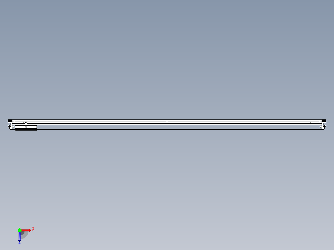 威洛博VL系列3d模型模组VL17E2Y-S2350俯视图