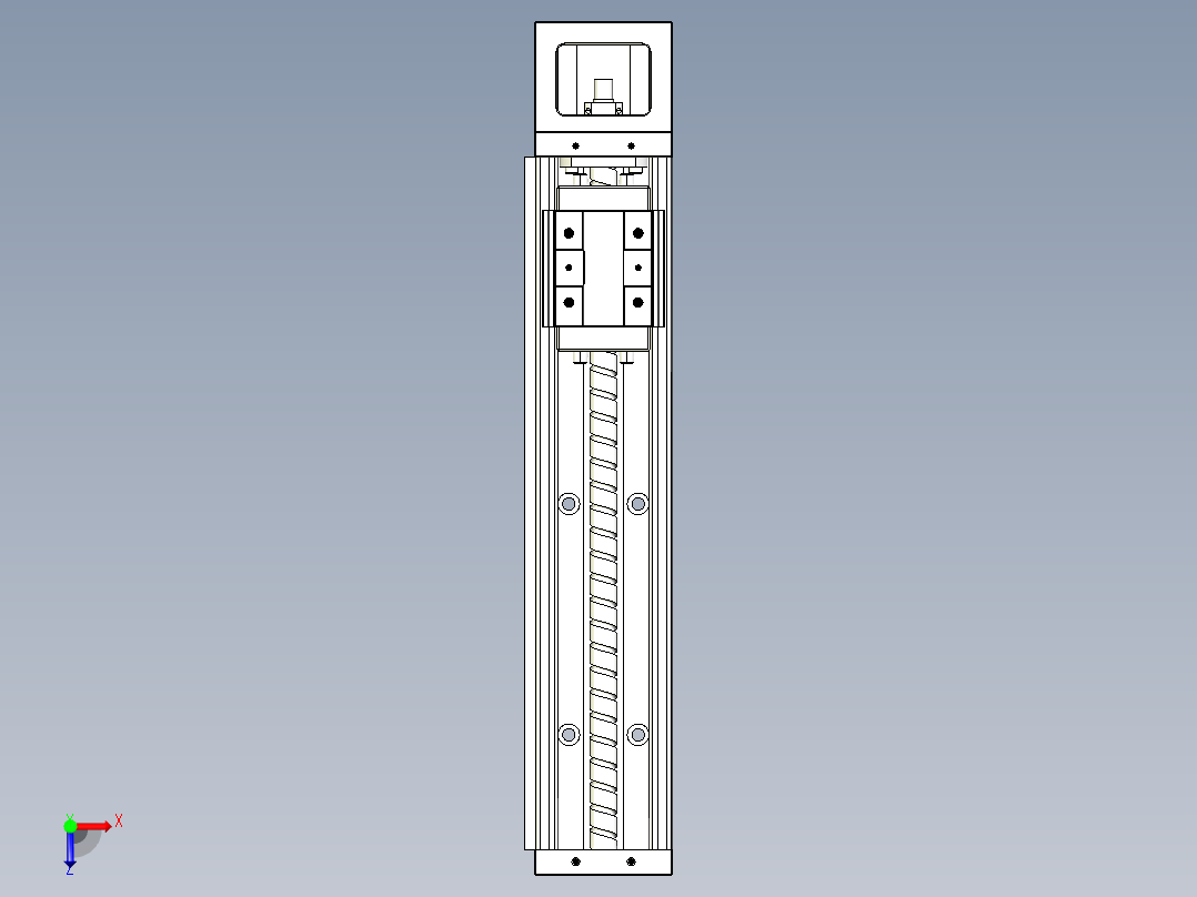 钢基模组-TPA-KSR-6005C-300A1-M-F0S0俯视图