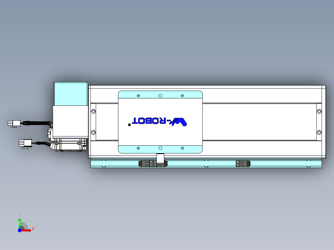 威洛博VBC同步带传动一无尘环境VBC14-L45-S150-BRD-ZP40-C3前视图