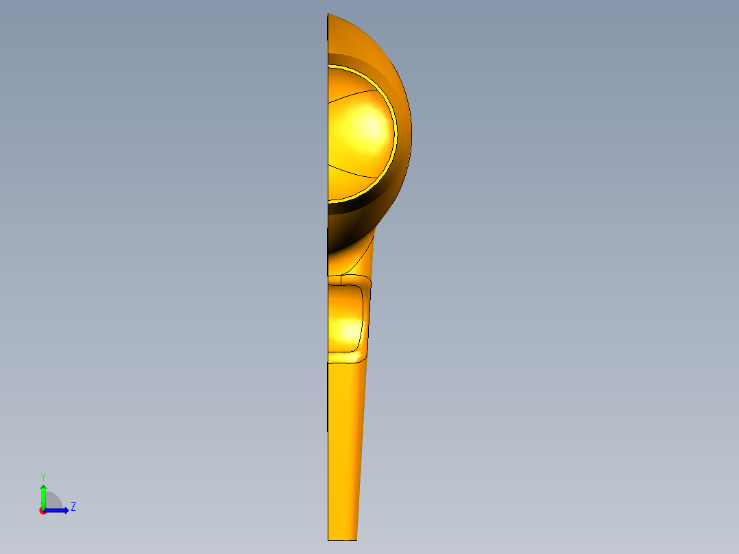 ug吹风机曲面造型324071===10左视图