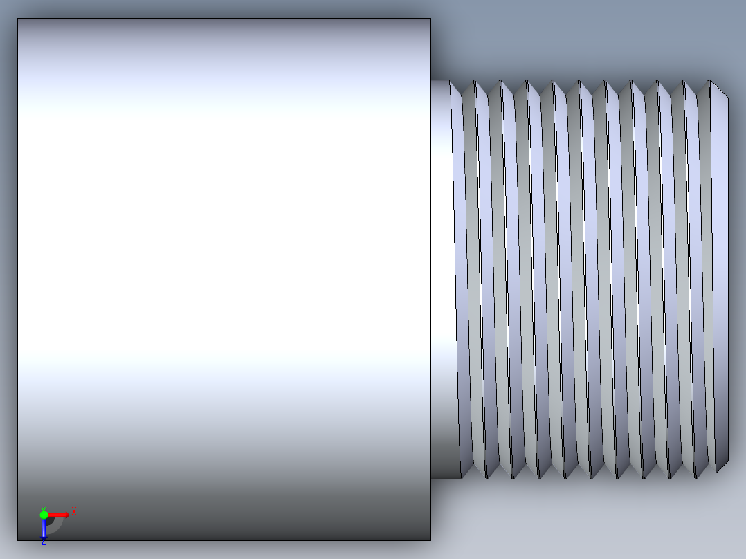 CPVC管件15-Sch80_MaleAdapter_SxMPT_9836-010 _1in俯视图