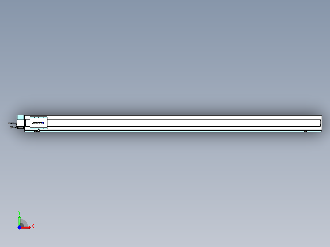 威洛博VBC同步带传动一无尘环境VBC14-L45-S2500-BRD-ZP40-C3前视图