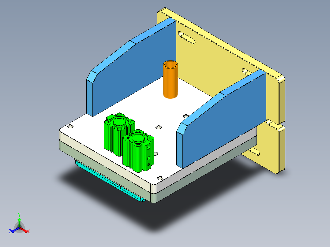 UX360UA-C-CNC4-0229正等轴测图