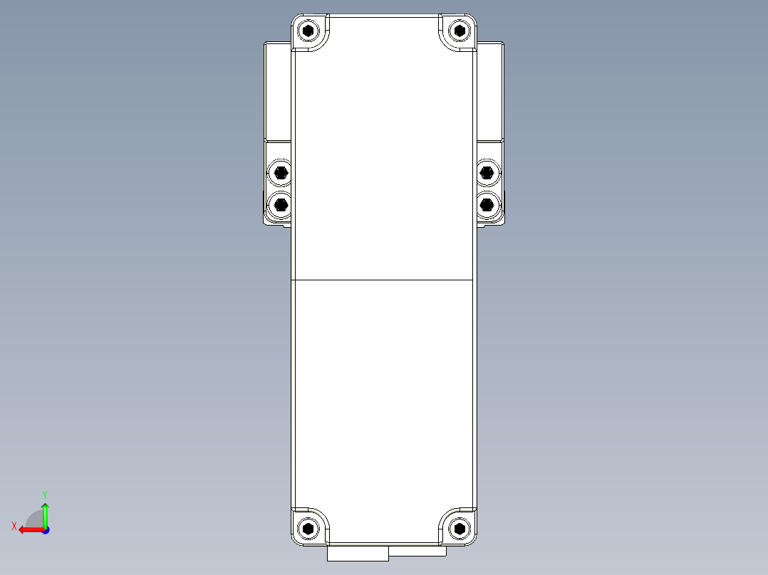钢基模组-TPA-KSR-6005C-400A1-MP-H1后视图