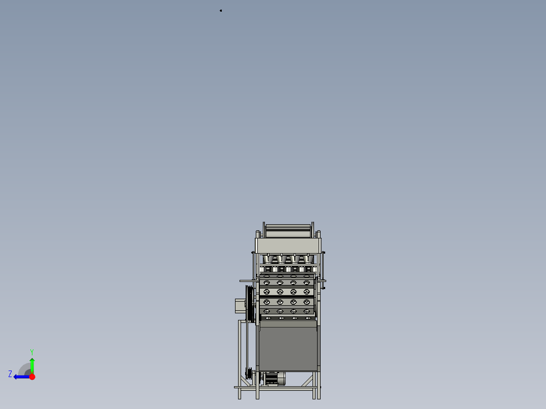 大枣去核右视图