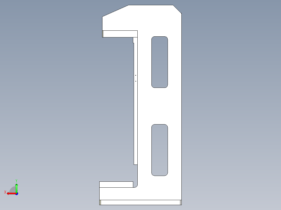 输入轴压入外管柱筒后视图