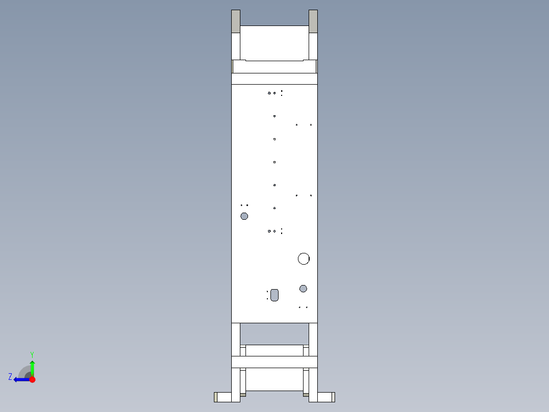 输入轴压入外管柱筒右视图