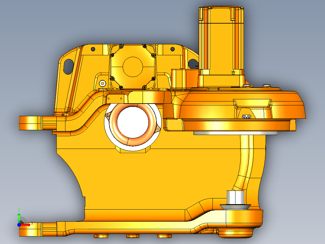 ABB全系列机器人3-3D模型 (79)前视图