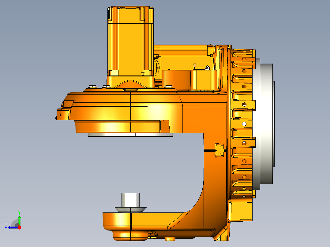 ABB全系列机器人3-3D模型 (79)右视图