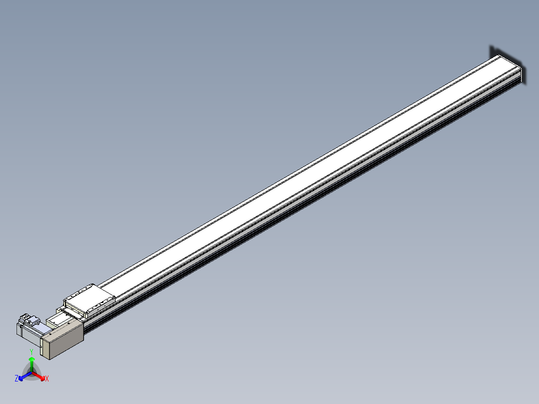 同步带全封闭直线模组TPA-HCB-105D-90-L1700-MR-Y-P20-N3