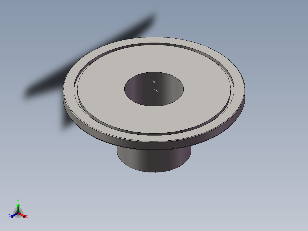 DN15快卡正等轴测图