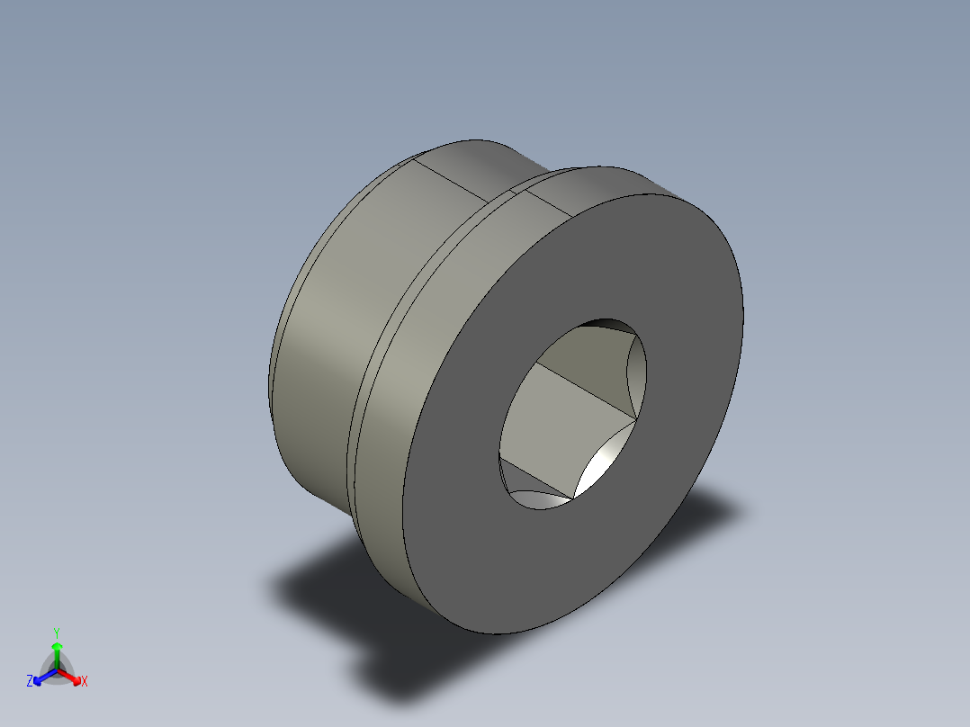 油箱塞頭TCE-3D多系列多零件图纸模型正等轴测图