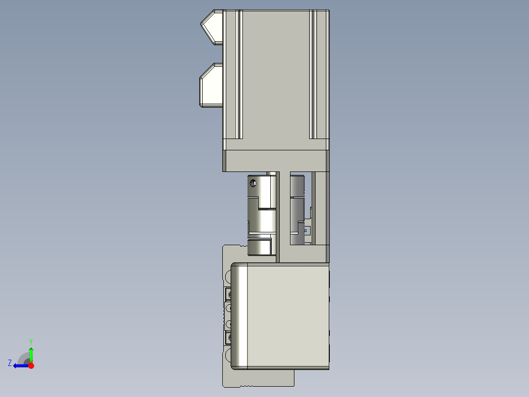 威洛博LB.GB同步带传动--欧规系列EBF5-L11-S750-BL-P20-C4右视图