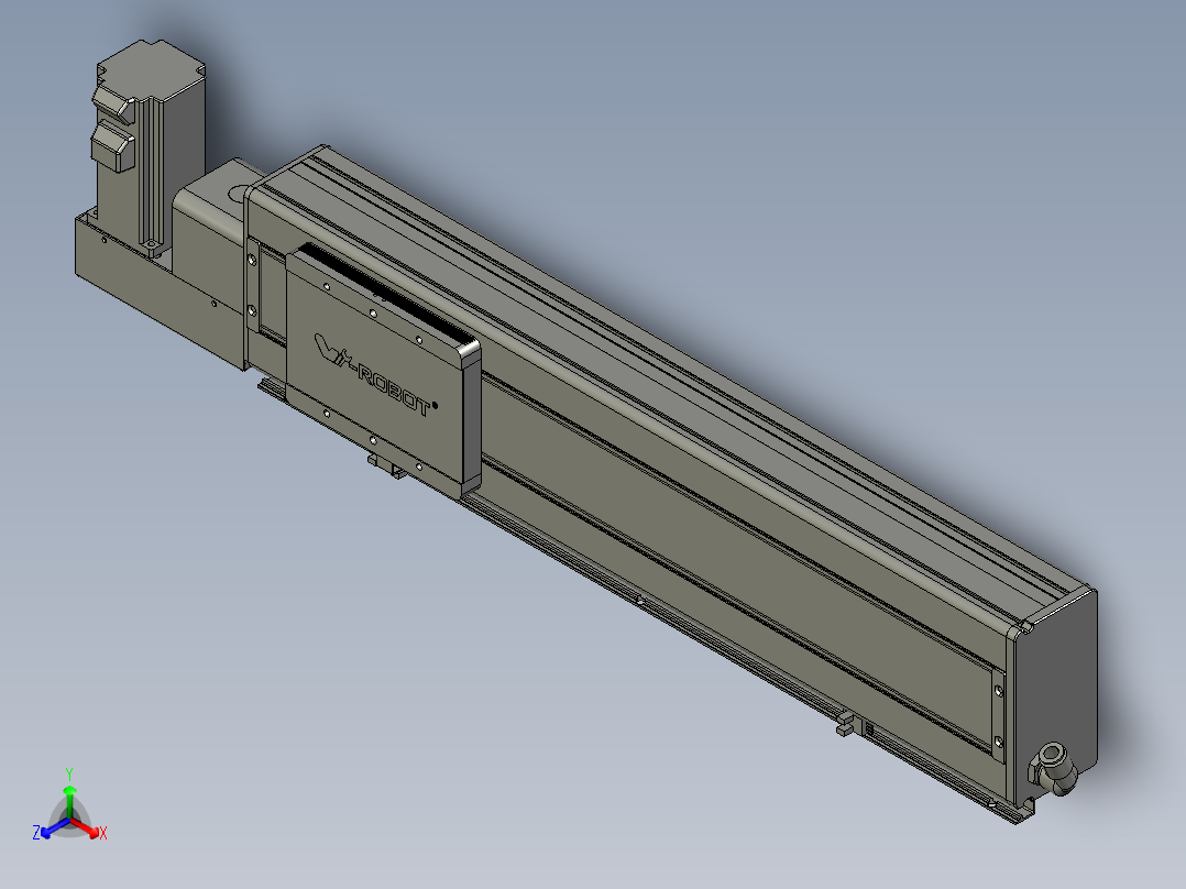 威洛博VBC14-S400-BL-P40正等轴测图