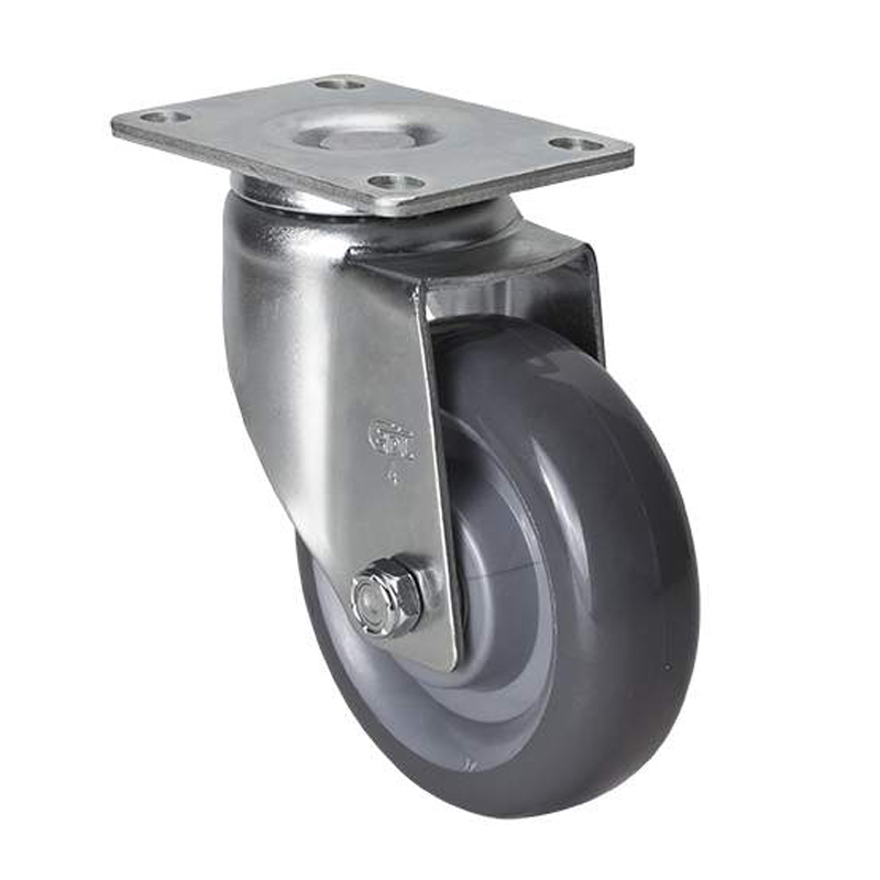 标准脚轮-WH-5014-76 4in SWIVEL PLATE MOUNTING H=133 45x75mm pitch