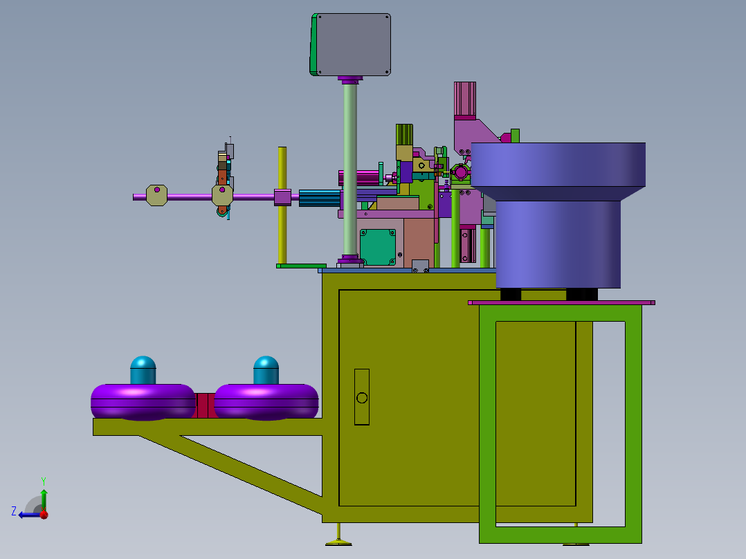 LDE装套管机右视图