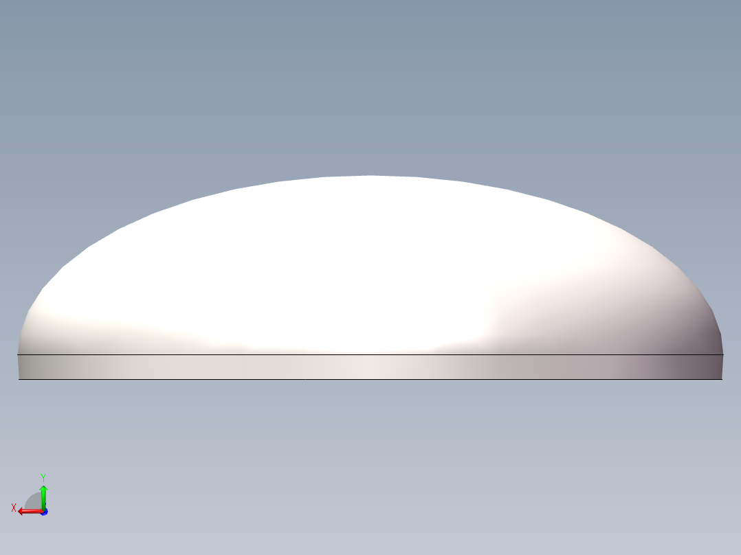 EHA椭圆形封头DN700后视图