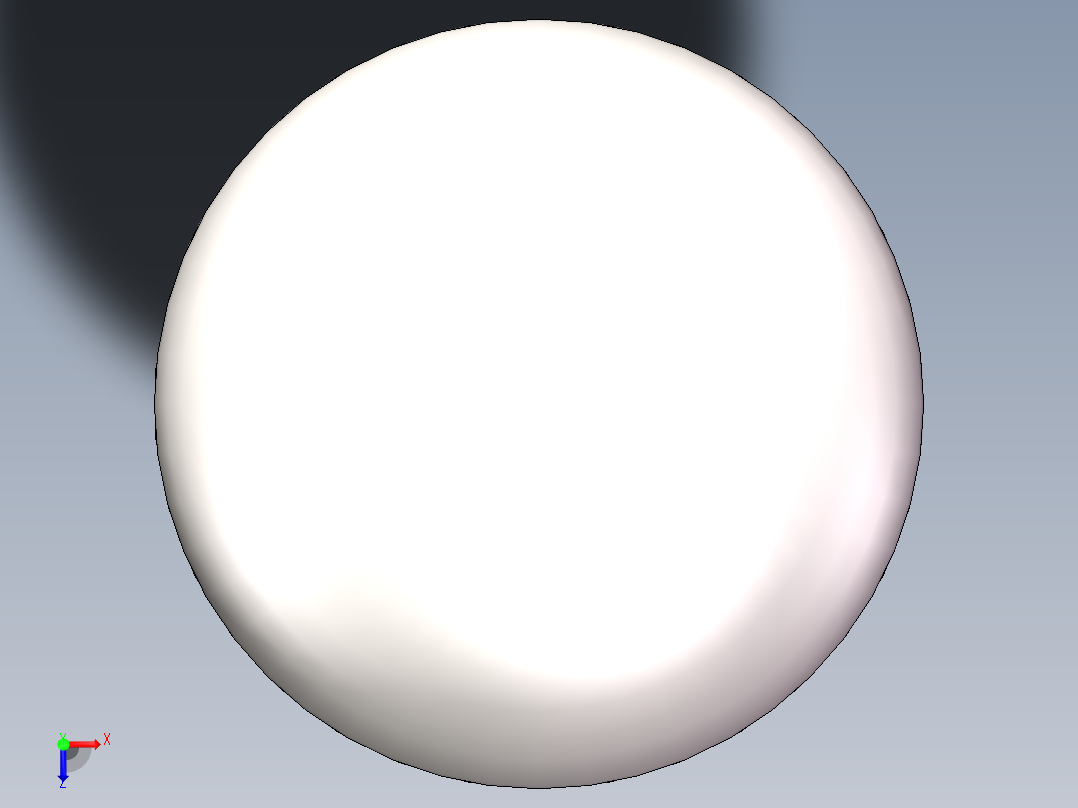 EHA椭圆形封头DN700俯视图