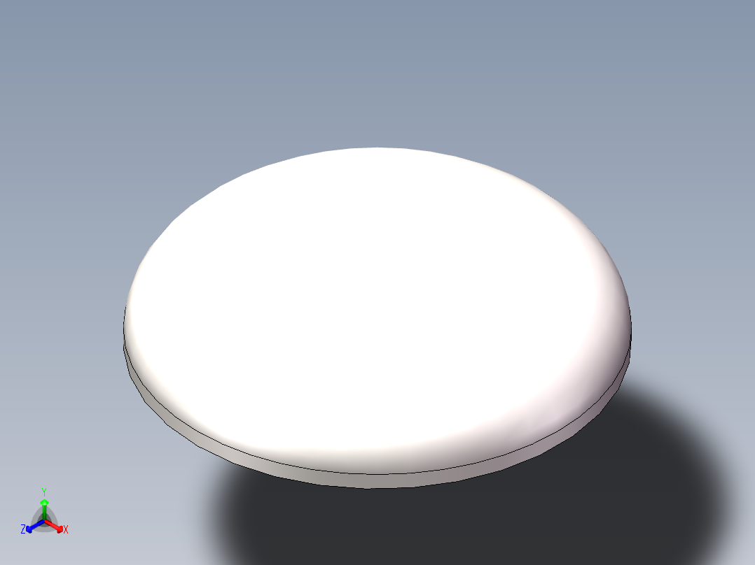 EHA椭圆形封头DN700正等轴测图