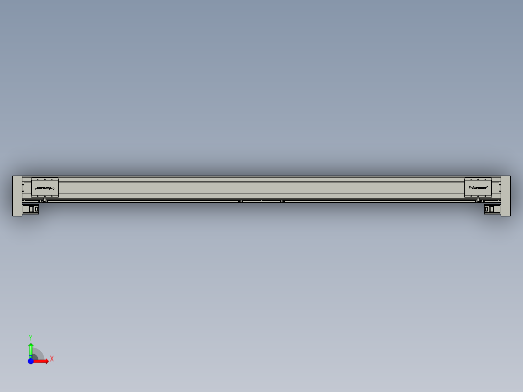 威洛博双电机滑台-VC14D2-S1150-BLR-P40-C6前视图