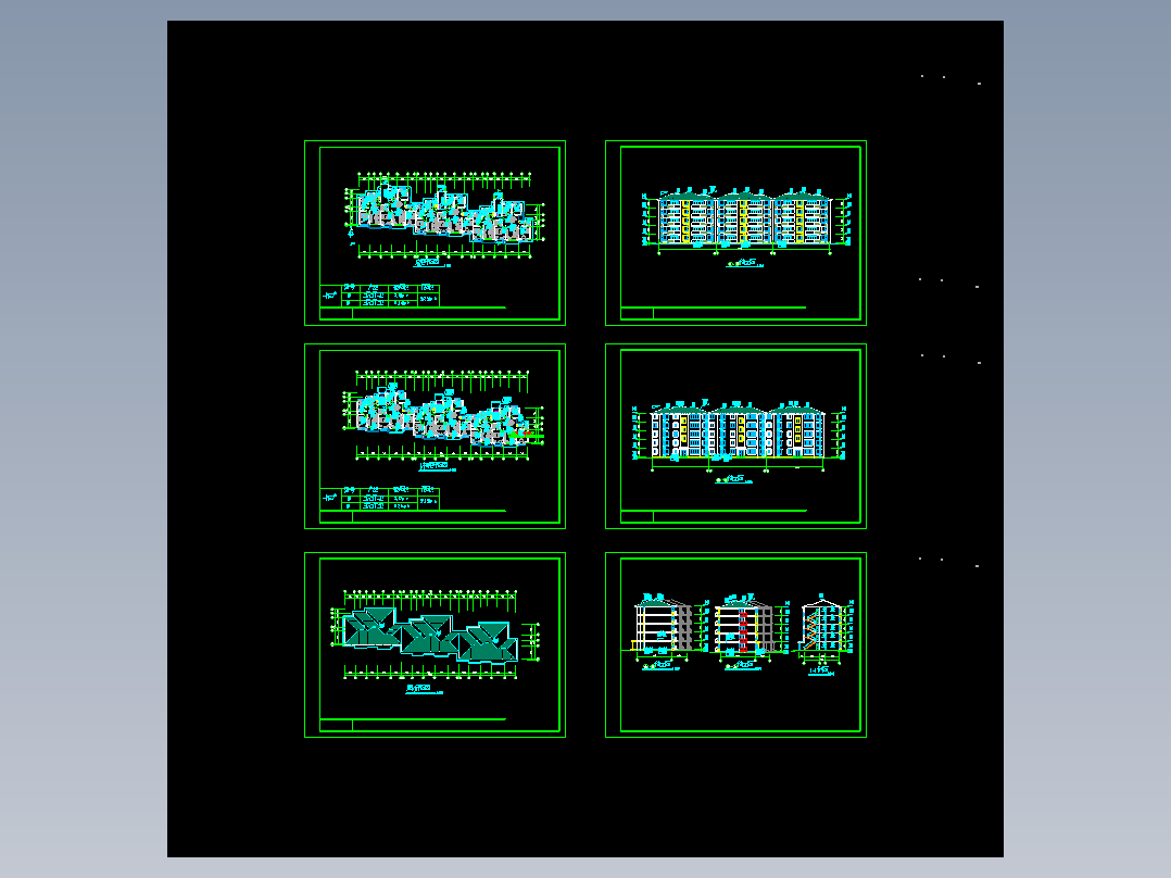 联排住宅方案图